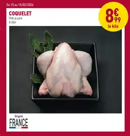 Carrefour Coquelet offre