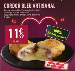 Carrefour Cordon bleu artisanal offre