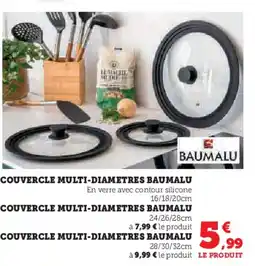 Hyper U BAUMALU Couvercle multi-diametre offre