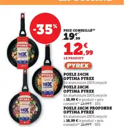 Hyper U PYREX Poele optima offre