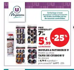 Hyper U U Moules a patisserie offre