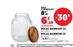 Hyper U Bocal harmony offre