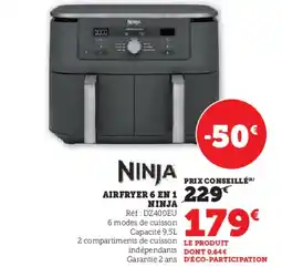 Hyper U NINJA Airfryer 6 en 1 offre
