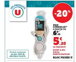 Hyper U U Bloc prises offre