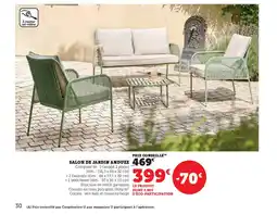 Hyper U Salon de jardin anduze offre