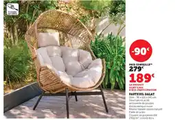 Hyper U Fauteuil dalat offre