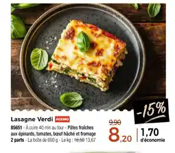 Thiriet Lasagne Verdi offre