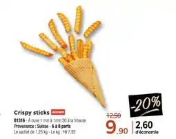 Thiriet Crispy sticks offre