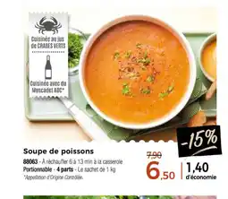 Thiriet Soupe de poissons offre
