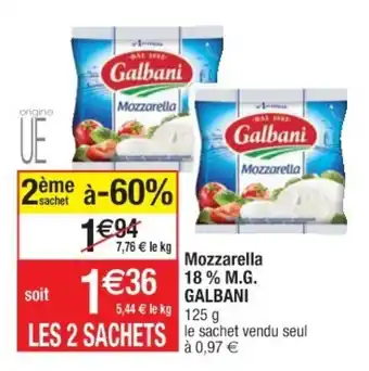 Cora x Carrefour Mozzarella offre