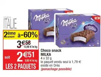 Cora x Carrefour Choco snack offre