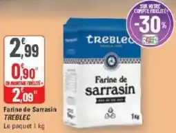 G20 Farine de sarrasin treblec offre