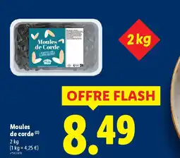 Lidl Moules de Corde offre