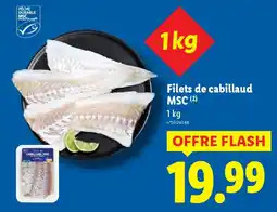 Lidl Filets de cabillaud MSC offre