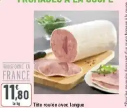 G20 Tête roulée avec langue offre