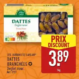 ALDI Les jardins de laylah dattes branchées offre
