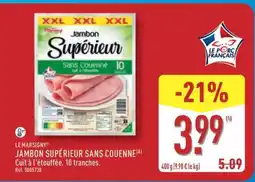 ALDI Jambon Supérieur Sans Couenne offre
