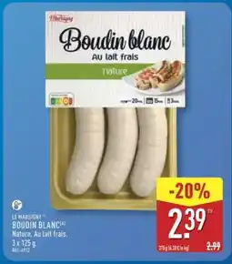 ALDI Boudin Blanc offre