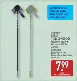 ALDI BALAI TÉLESCOPIQUE offre