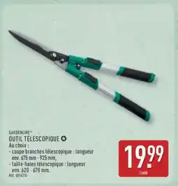 ALDI OUTIL TÉLESCOPIQUE offre