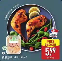 ALDI Cuisses de poulet halal offre