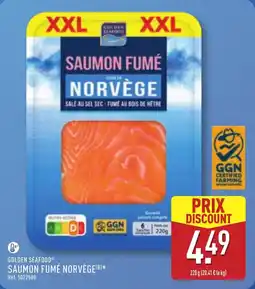 ALDI Golden seafood saumon fumé norvège offre