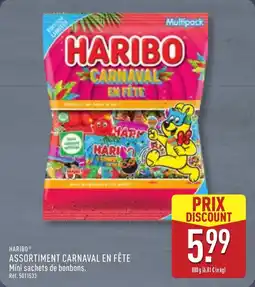 ALDI Haribo assortiment carnaval en fête offre