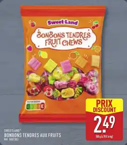 ALDI Sweetland bonbons tendres aux fruits offre