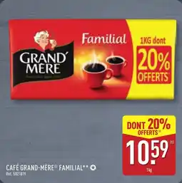 ALDI Café grand-mère familial offre