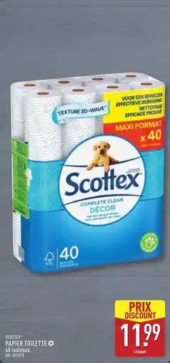 ALDI Scottex papier toilette offre