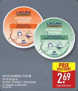 ALDI Patch hydrogel yeux offre