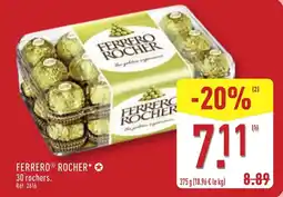 ALDI Ferrero rocher offre