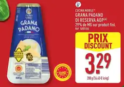 ALDI Cucina nobile grana padano di reserva aop offre