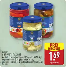 ALDI Cucina antipasti italiens offre
