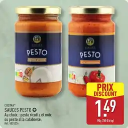 ALDI Cucina sauces pesto offre