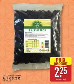 ALDI Les jardins de laylah raisins secs offre