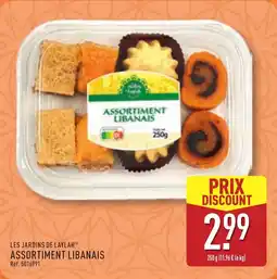 ALDI Les jardins de laylah assortiment libanais offre