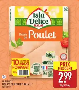 ALDI Délice de poulet halal offre