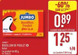 ALDI Jumbo bouillon de poulet offre