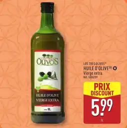ALDI Los tres olivos huile d'olive offre