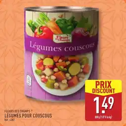 ALDI Fleurs des champs légumes pour couscous offre