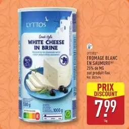 ALDI Lyttos fromage blanc en saumure offre