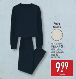 ALDI Up 2 fashion pyjama offre