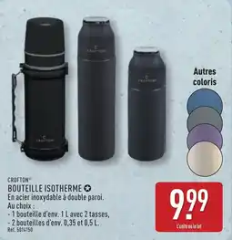 ALDI Crofton bouteille isotherme offre