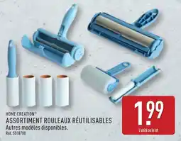 ALDI Home creation assortiment rouleaux réutilisables offre