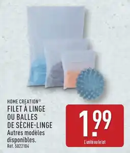 ALDI Home creation filet à linge ou balles de sèche-linge offre