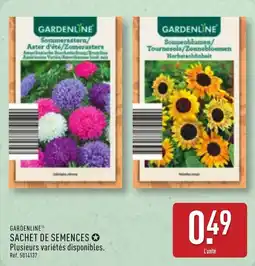 ALDI Gardenline sachet de semences offre