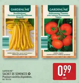 ALDI Gardenline sachet de semences offre