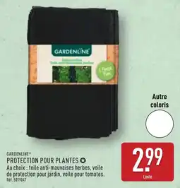 ALDI Gardenline protection pour plantes offre