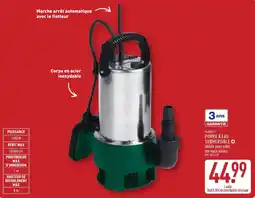 ALDI Ferrex pompe à eau submersible offre